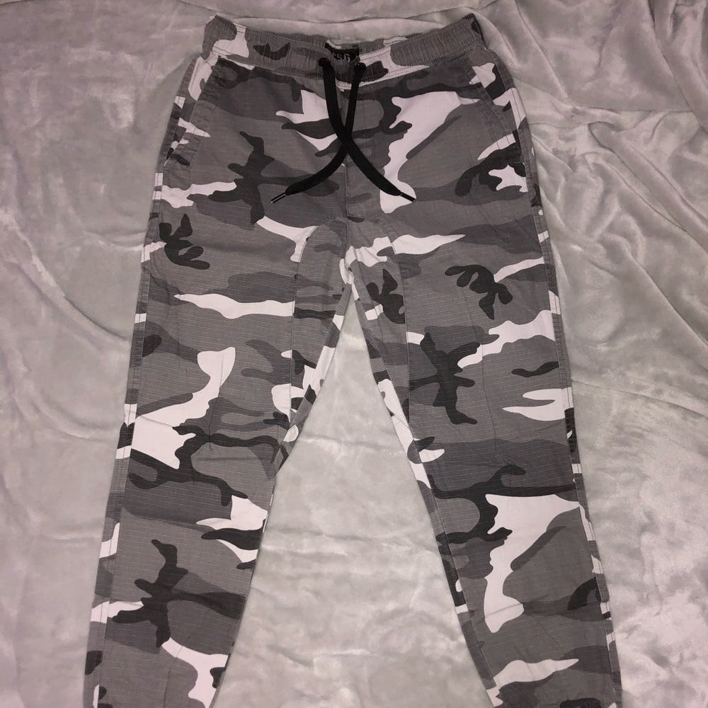 Champs Gray Camo Joggers